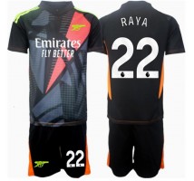 Arsenal David Raya #22 Bramkarskie Koszulka Trzecia dzieci 2024-25 Krótki Rękaw (+ krótkie spodenki)